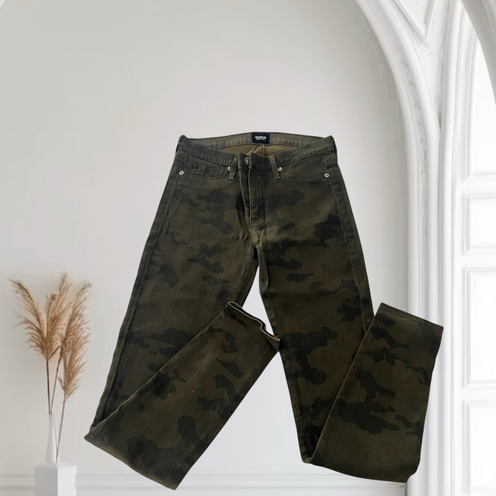 Hudson Jeans Olive Camouflage Pants Size 28 Super skinny NWOT Woman’s